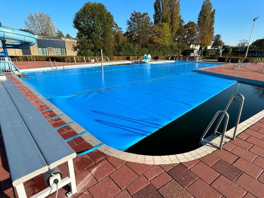Installatie Blue Poolcovers